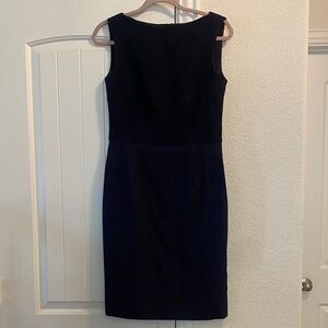 Rena Lange Purple & Black Sleevless Dress, Sz 8